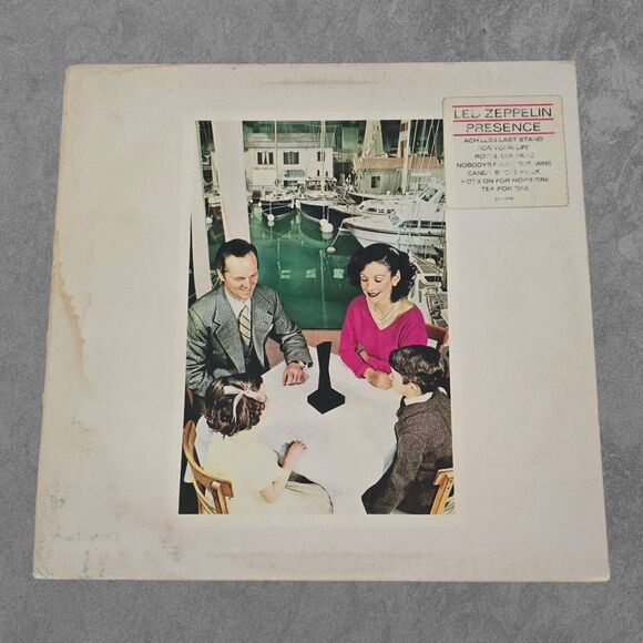 1976 Led Zeppelin “Presence” LP Vinyl SS 8416 Swan Song Records Atlantic READ - Picture 1 of 8